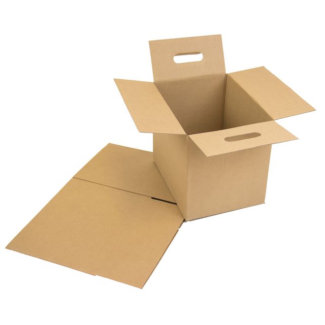 BOXON Wellåda E178 SB 310x230x250mm A4 | Emballage och lagerutrustning - Lådor och well - Welllådor 1-lag - 370-500 mm | Kontorsexperten