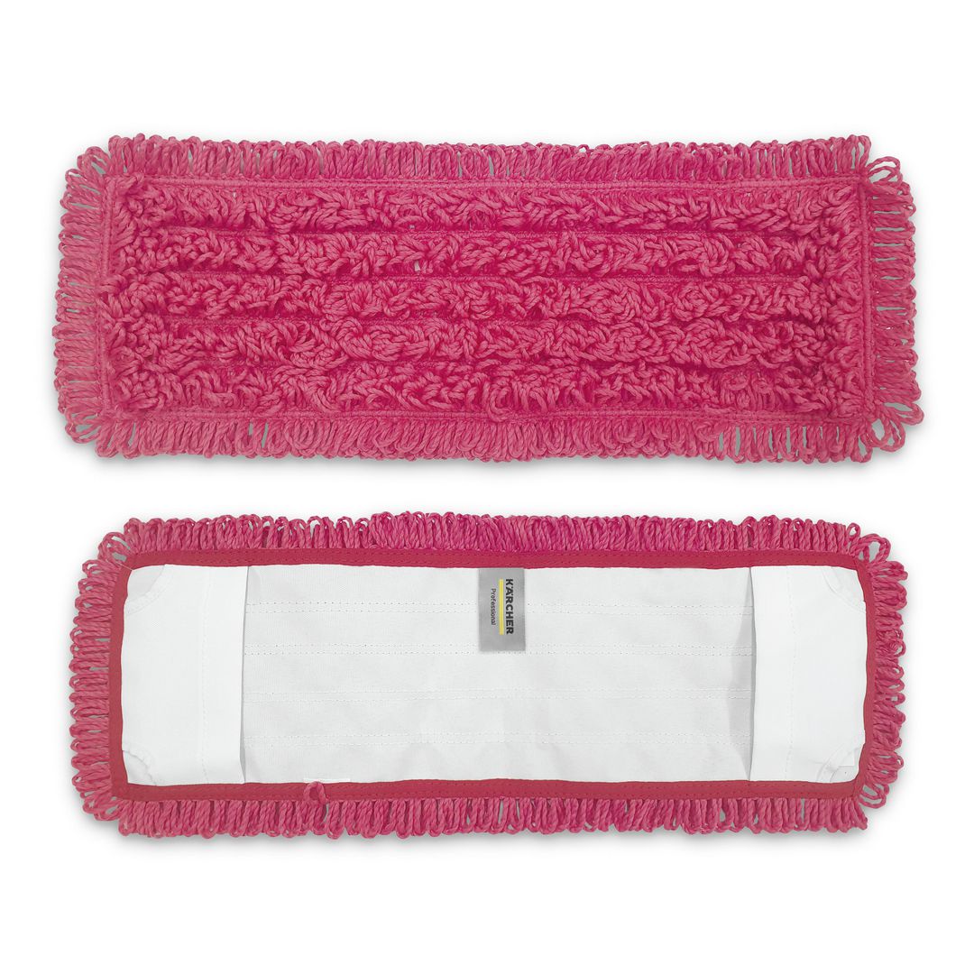 KÄRCHER Mopp allround öglad 40cm röd | Städ och hygien - Moppar och stativ - Moppar - 36-45 cm | Kontorsexperten
