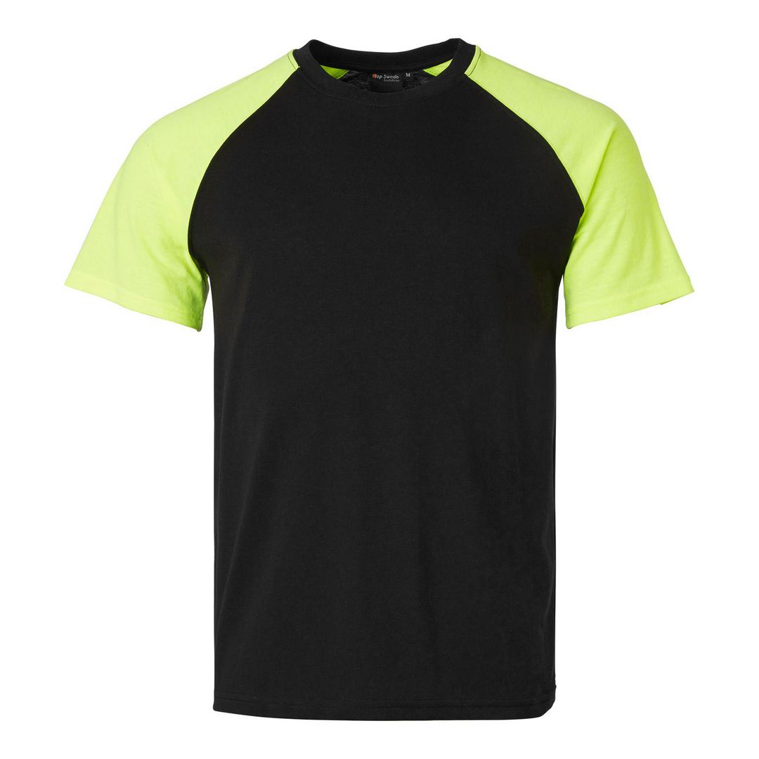 TOP SWEDE T-shirt 225 sv/fl gul S | Arbetskläder - Arbetströjor - T-shirts | Kontorsexperten