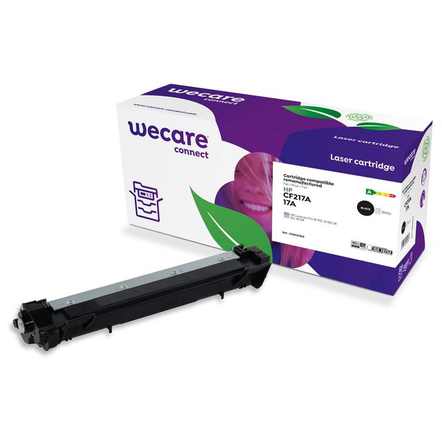 WECARE Toner HP CF217A 1,6K svart | Toner och bläck - Tonerkassetter - Toner WeCare | Kontorsexperten