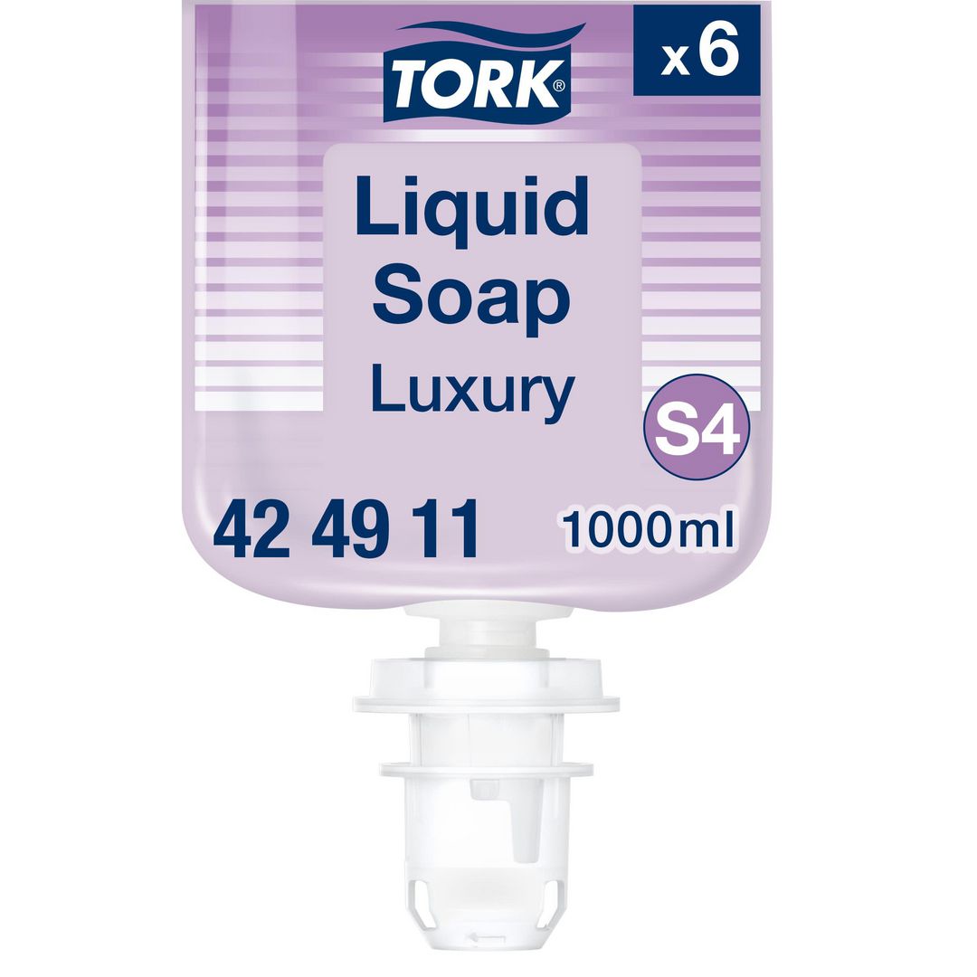 TORK Tvål S4 Luxury 1L | Städ och hygien - Tvål och hygien - Hygiensystem - Tork | Kontorsexperten