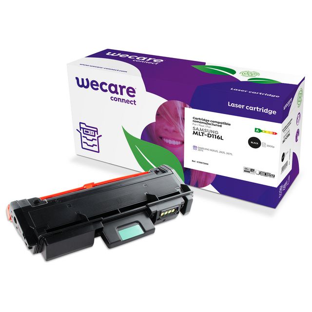 WECARE Toner SAMSUNG MLT-D116L 3K svart | Toner och bläck - Tonerkassetter - Toner WeCare | Kontorsexperten