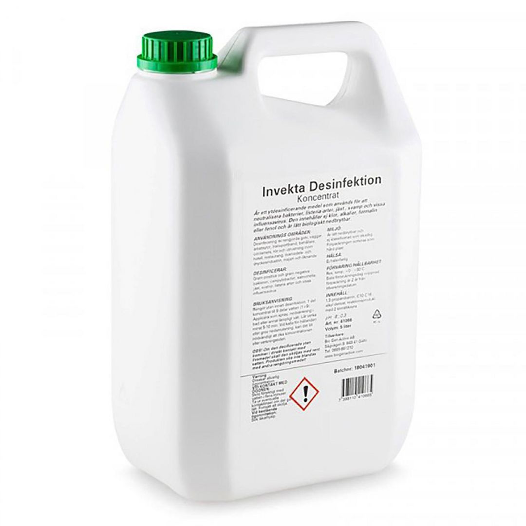 Ytdesinfektion Invekta konc 5L | Städ och hygien - Desinfektionsmedel - Ytdesinfektion | Kontorsexperten