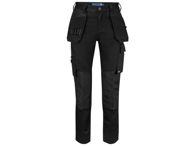PROJOB Hantverksbyxa dam 5563 svart 34 | Arbetskläder - Arbetsbyxor och shorts - Hantverksbyxor | Kontorsexperten