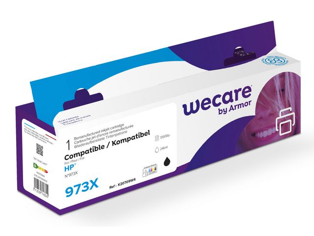 Wecare Bläckpatron 973X svart | Toner och bläck - Bläckpatroner - Bläckpatroner WeCare | Kontorsexperten