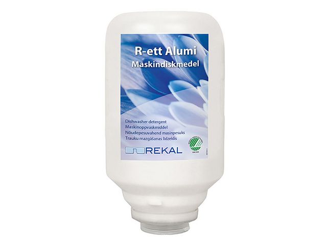 REKAL Maskindisk R-ett Alumi 3,8kg | Städ och hygien - Diskrengöring - Maskindiskmedel | Kontorsexperten