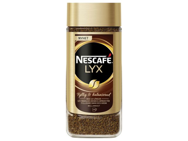 Nescafé Kaffe Snabbkaffe Lyx Mellanrost 200g