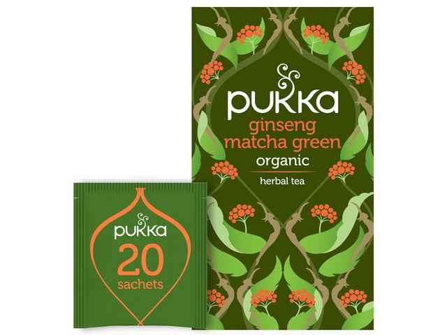 PUKKA Te Ginseng Matcha Green 20/fp | Kök och servering - Kaffe och te - Te | Kontorsexperten