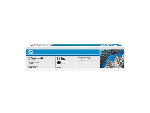 HP Toner CE310A 126A 1,2K Svart | Toner och bläck - Tonerkassetter - Toner HP | Kontorsexperten