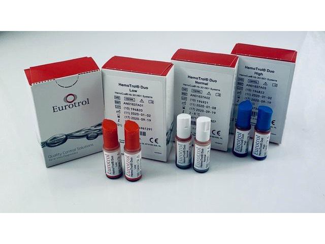 HEMOCUE HemoTrol Duo Normal 1ml 2/fp