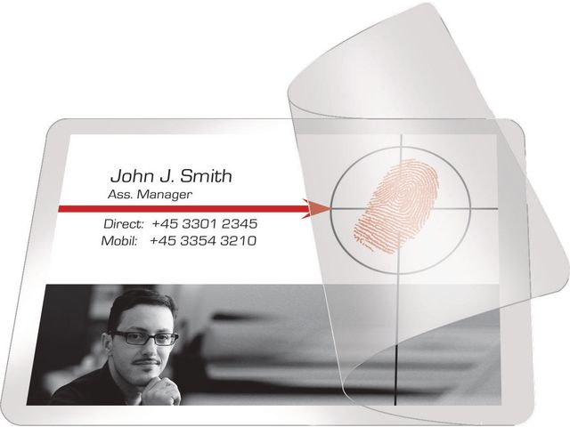 b.n.t/peel & seal Självlaminerande kort, lamineringsficka, 54 x 86 mm 100/fp | Kontorsmaskiner - Laminering - Kall-laminat | Kontorsexperten