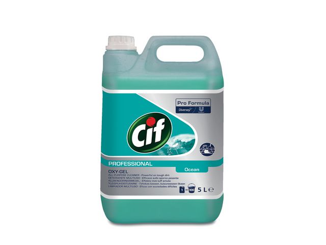 Cif Universalgel Pro Formula Oxygel Ocean 5L | Städ och hygien - Rengöringsmedel - Allrent | Kontorsexperten