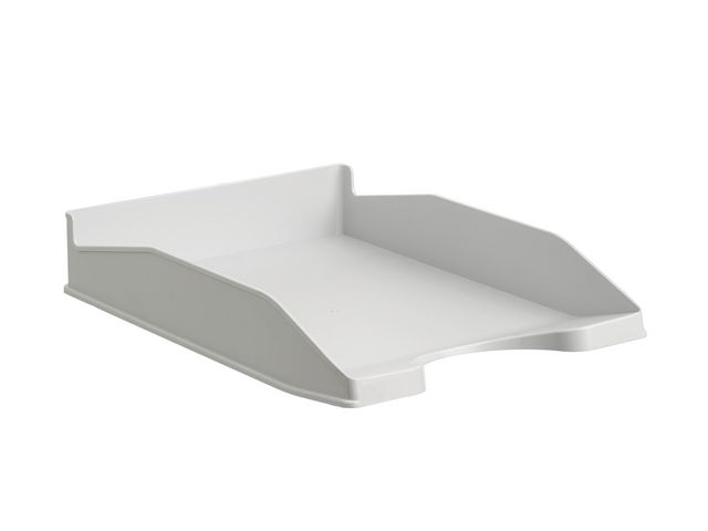 Brevkorg 2000 A4 grå | Kontorsmaterial - Till skrivbordet - Brevkorgar | Kontorsexperten