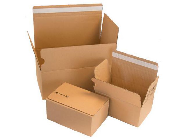 BOXON E-handelslåda 285x190x120mm | Emballage och lagerutrustning - Lådor och well - E-handelslådor | Kontorsexperten