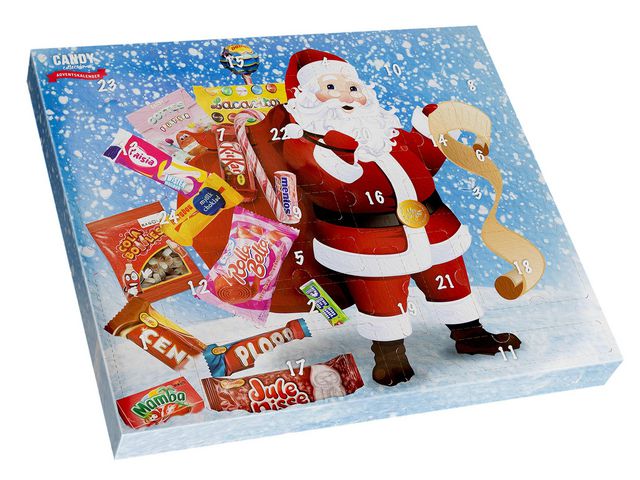 HULTÉN Godis Julkalender ask 318g | Kök och servering - Ätbart - Godis och choklad | Kontorsexperten