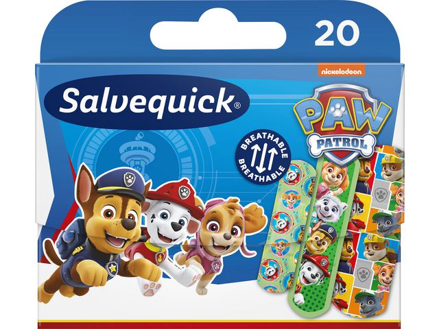 Salvequick Plåster Paw Patrol 20/fp | Skyddsutrustning - Första Hjälpen - Plåster | Kontorsexperten