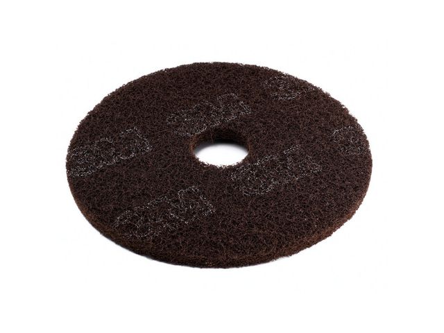 Scotch-Brite Rondell brun 17 | Städ och hygien - Städmaskiner - Rondeller - Scotch-Brite | Kontorsexperten