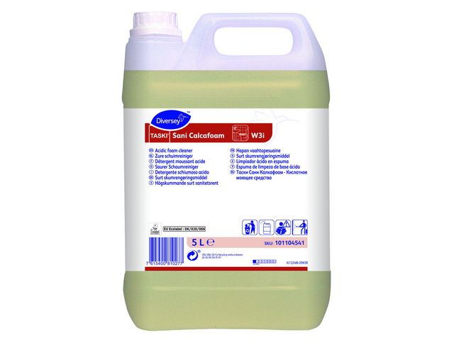 Taski Avkalkningsmedel TASKI Sani Calcafoam 5L 2/fp | Städ och hygien - Rengöringsmedel - Sanitetsrent | Kontorsexperten