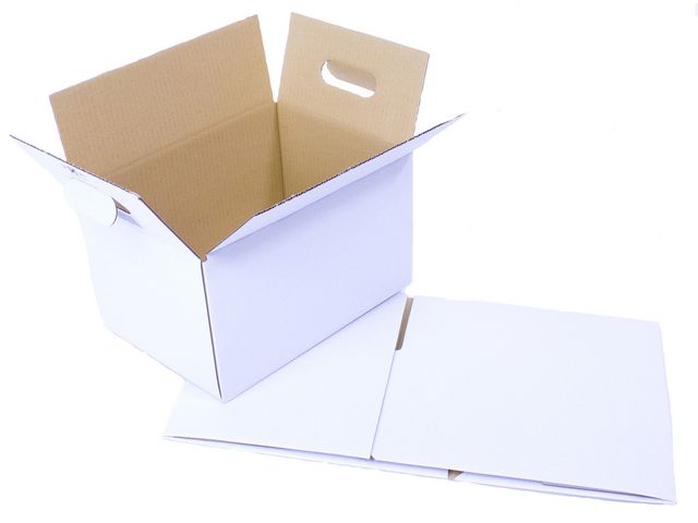 Boxon Wellåda E234SB 430x310x175mm V/B A3 | Emballage och lagerutrustning - Lådor och well - Welllådor 1-lag - 370-500 mm | Kontorsexperten