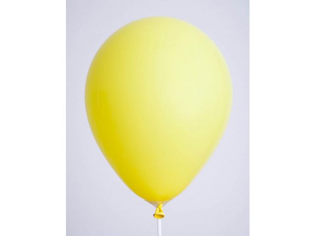 Ballonger Gula 25cm diam 100/fp | Skola och förskola - Hobbymaterial - Ballonger och serpentiner | Kontorsexperten