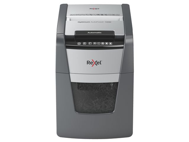 Rexel Dokumentförstörare Automatisk 100M | Kontorsmaskiner - Dokumentförstörare - För 1-5 användare | Kontorsexperten