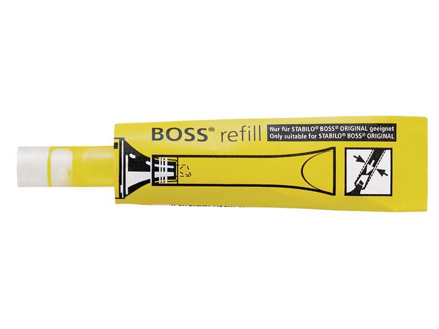 STABILO Refill Boss Original gul | Kontorsmaterial - Pennor - Pennpatroner | Kontorsexperten
