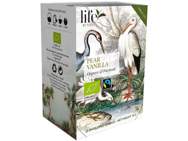 life BY FOLLIS Te Päron vanilj 20/fp | Kök och servering - Kaffe och te - Te | Kontorsexperten