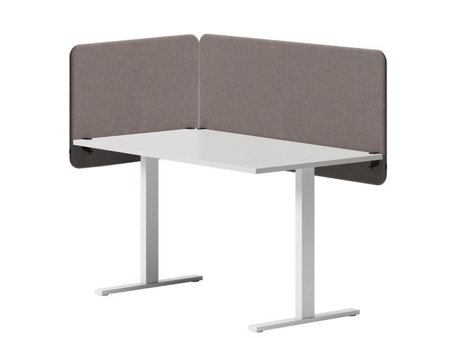 Bordsskärm beslagspk. 2st nedh.skärmar | Kontorsmöbler och inredning - Skärmar - Bordsskärmar | Kontorsexperten