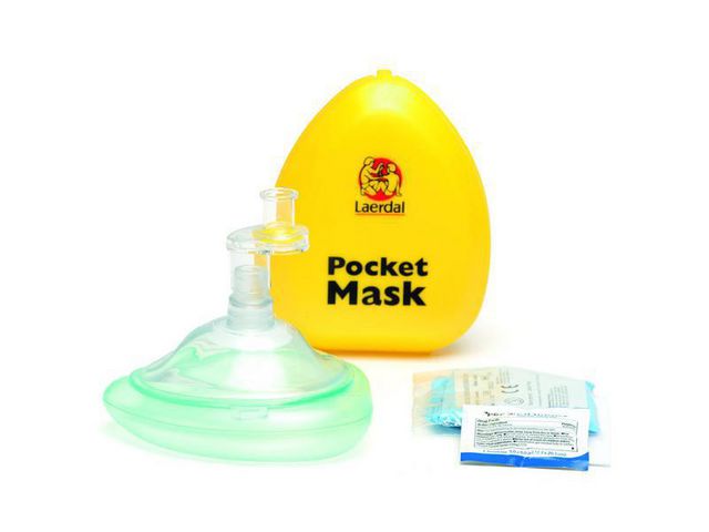 Laerdal Pocketmask m ventil/filter set | Skyddsutrustning - Första Hjälpen - Andningsmasker | Kontorsexperten