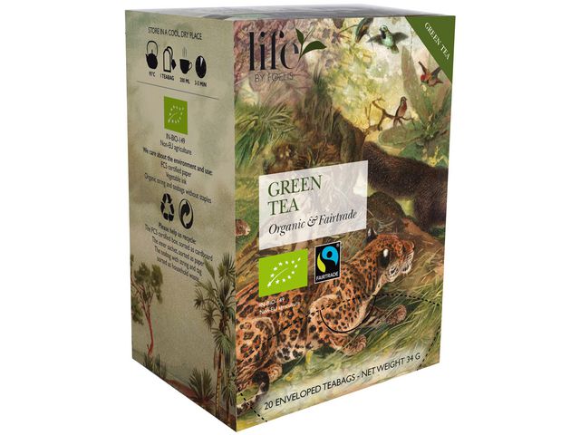 life BY FOLLIS Te Grönt te 20/fp | Kök och servering - Kaffe och te - Te | Kontorsexperten