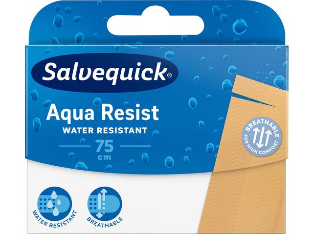 Salvequick Plåster Aqua Resist 75cm | Skyddsutrustning - Första Hjälpen - Plåster | Kontorsexperten