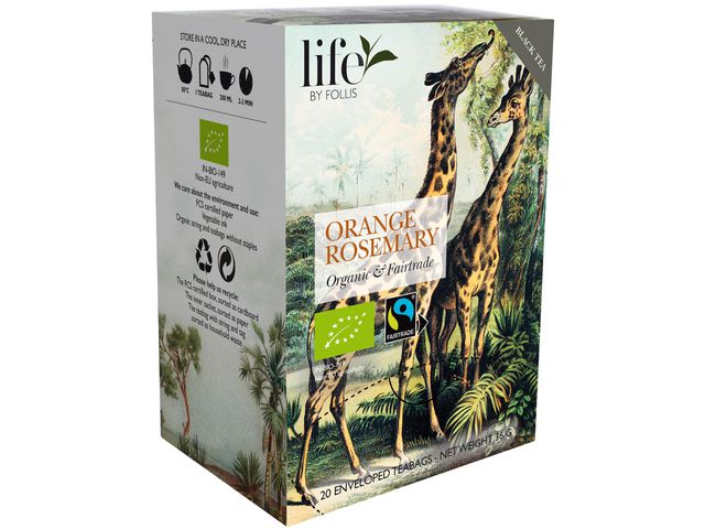 life BY FOLLIS Te Apelsin rosmarin 20/fp | Kök och servering - Kaffe och te - Te | Kontorsexperten