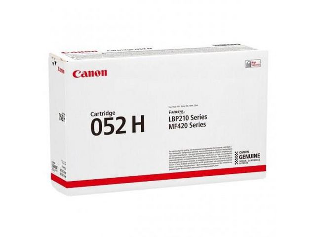 Canon Toner CRG 052H 9,5K svart | Toner och bläck - Tonerkassetter - Toner Canon | Kontorsexperten
