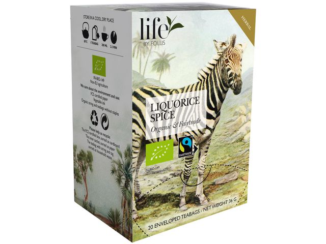life BY FOLLIS Te Lakrits kryddor 20/fp | Kök och servering - Kaffe och te - Te | Kontorsexperten