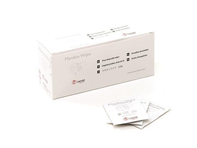 Laerdal Våtservett Manikin wipes 1200/fp | Skyddsutrustning - Första Hjälpen - Hjärt- och lungräddning | Kontorsexperten