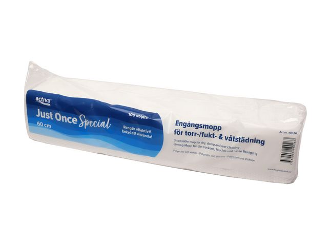 Produktfoto för Activa Engångsmopp JustOnce Special 60cm