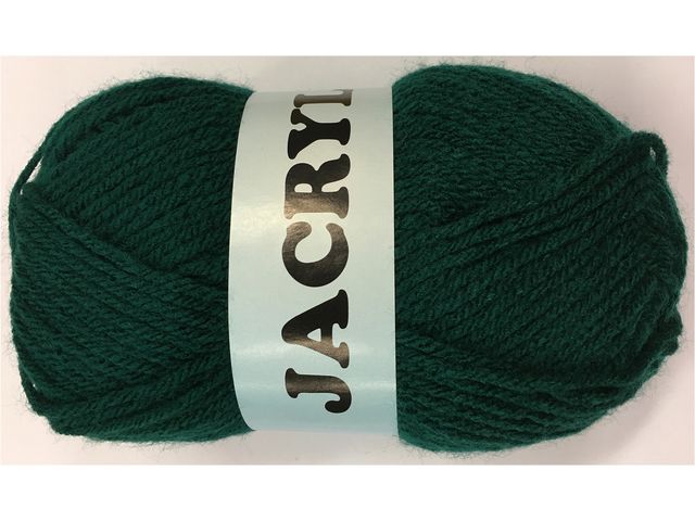 Akrylgarn 50g mörkgrön | Skola och förskola - Hobbymaterial - Garn | Kontorsexperten