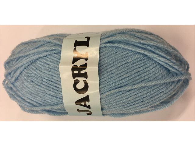 Akrylgarn 50 g, ljusblå | Skola och förskola - Hobbymaterial - Garn | Kontorsexperten