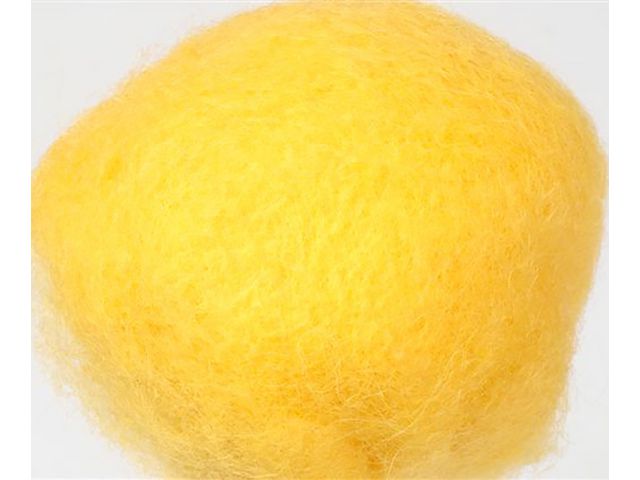 JÄRBO GARN Kardad ull 250 g, gul | Skola och förskola - Hobbymaterial - Garn | Kontorsexperten