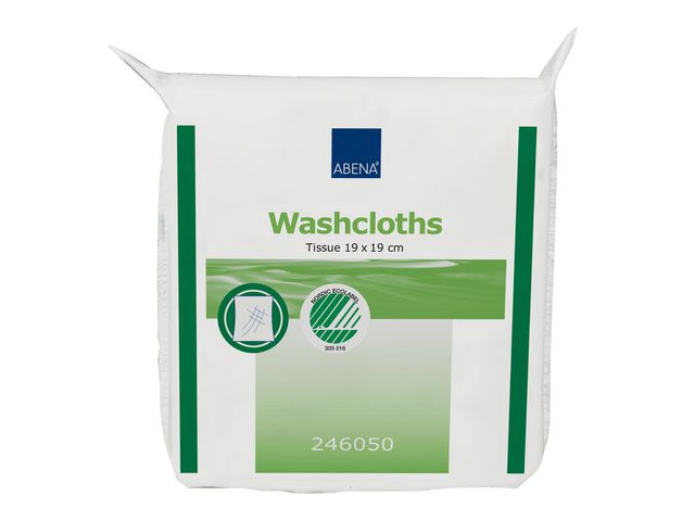 ABENA Tvättlapp tissue 3-lag 19x19cm 1 125/fp | Städ och hygien - Tvål och hygien - Tvättlappar | Kontorsexperten