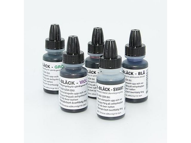 Stamko K-Bläck 10 ml Blå | Kontorsmaterial - Till skrivbordet - Stämplar | Kontorsexperten