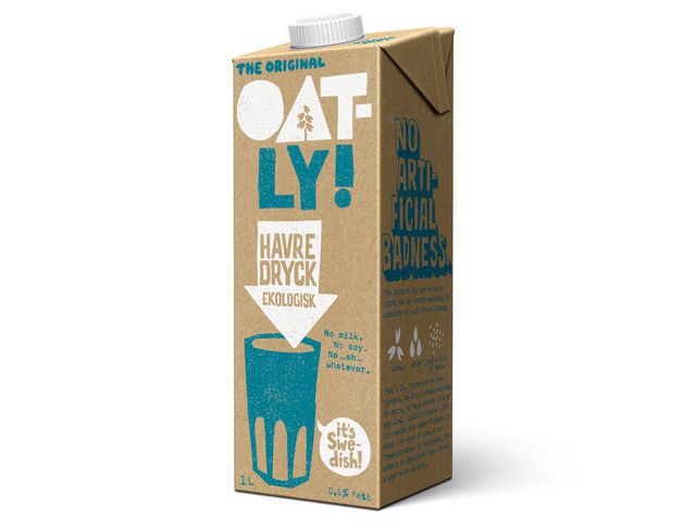 OATLY Havredryck Ekologisk KRAV 1L | Kök och servering - Kaffe och te - Kaffemjölk | Kontorsexperten