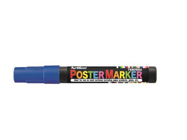 Artline Märkpenna Postermarker 2mm blå | Kontorsmaterial - Pennor - Märkpennor - Rund spets | Kontorsexperten