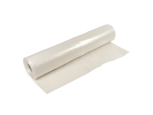 Täckfolie LDPE transparent 100my 4mx50m | Emballage och lagerutrustning - Kraftpapper och golvskydd - Miljöfolie | Kontorsexperten