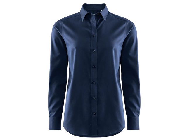 Skjorta Plainton dam marin 3XL | Yrkeskläder - Skjortor och blusar - Skjortor | Kontorsexperten
