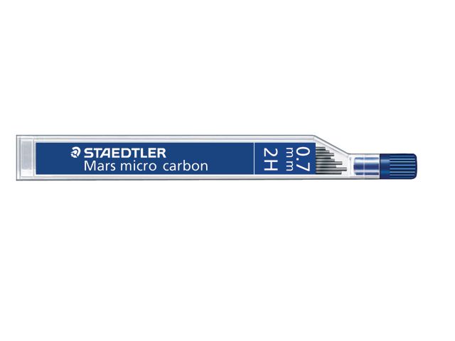 Staedtler Mars Reservstift 0,7mm 2H 12/fp | Kontorsmaterial - Pennor - Reservstift | Kontorsexperten