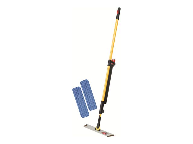 RUBBERMAID Mopp Spray för vätska inkl moppar 40 cm | Städ och hygien - Moppar och stativ - Moppskaft | Kontorsexperten