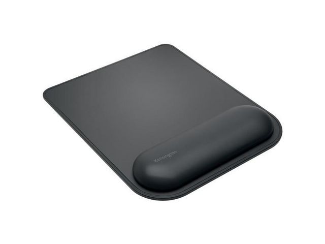 Produktfoto för Kensington ErgoSoft Mousepad with Wrist Rest Black Black