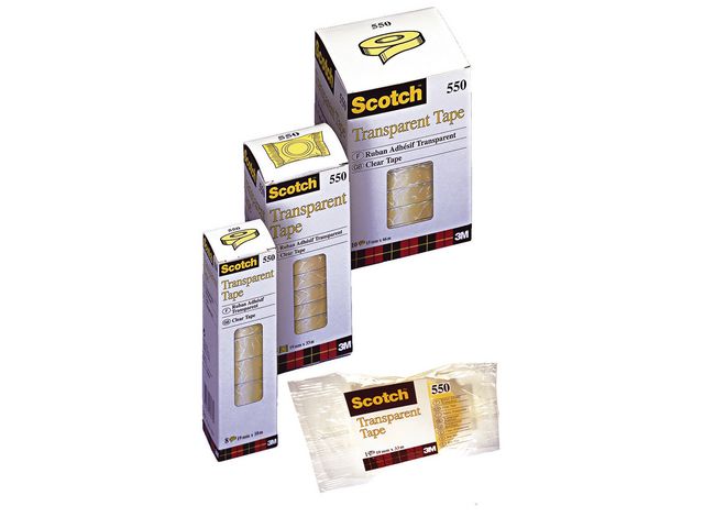 Scotch® Kontorstejp 550 PP 66mx15mm | Kontorsmaterial - Tejp lim och häftmassa - Tejp - Kontor | Kontorsexperten