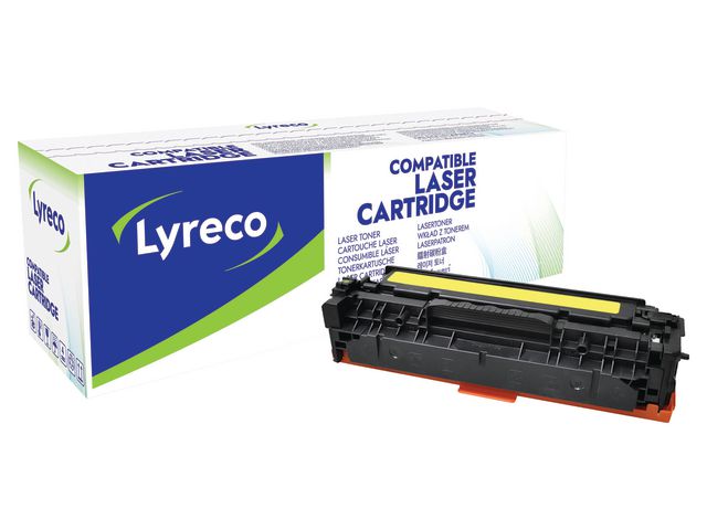 Lyreco Toner HP CF382A Gul | Toner och bläck - Tonerkassetter - Toner Lyreco | Kontorsexperten